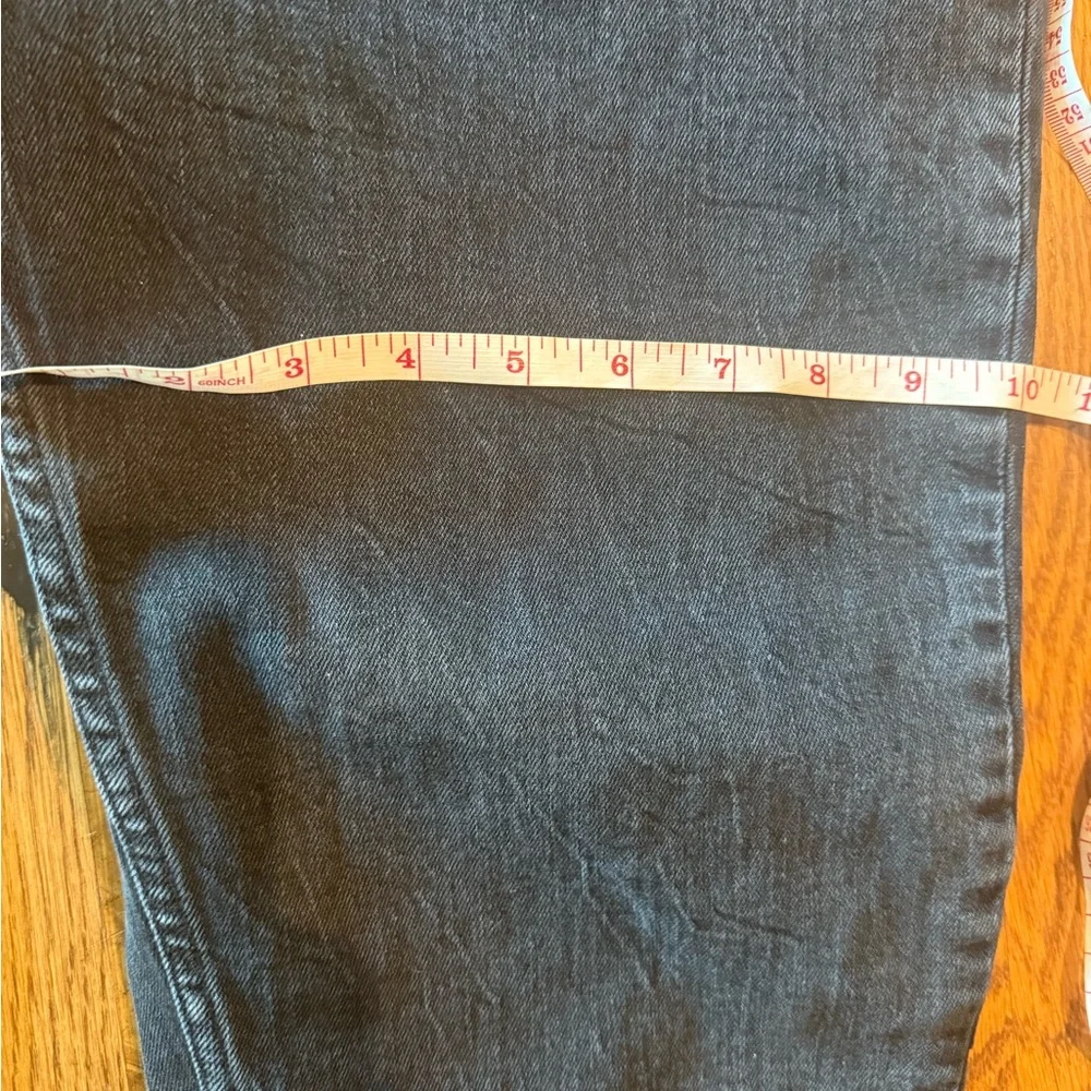 Ksubi. Chitch Dusk Black Raw Hem CroppedJeans. Size 36. 26 inseam.